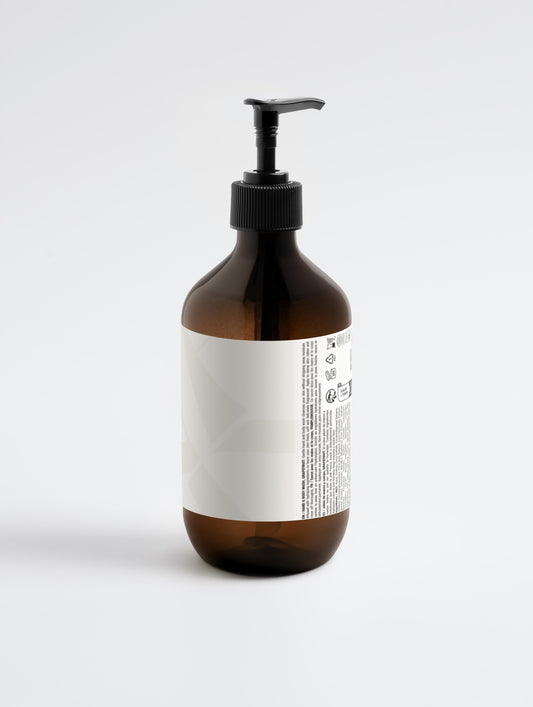 Vanilla & Nordic Spruce Liquid Hand Soap back